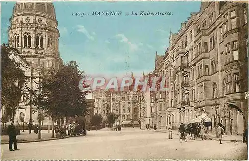 Cartes postales Mayence La Kaiserstrasse