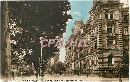 Cartes postales Mayence La Direction des Chemins de ter