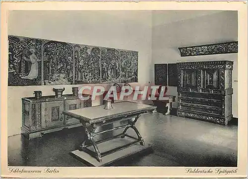 Cartes postales Schlossmuseum Berlin Suddeutsche Spatgolik