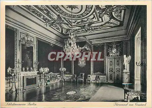 Cartes postales Schlossmuseum Berlin Thronsaal von Gontard