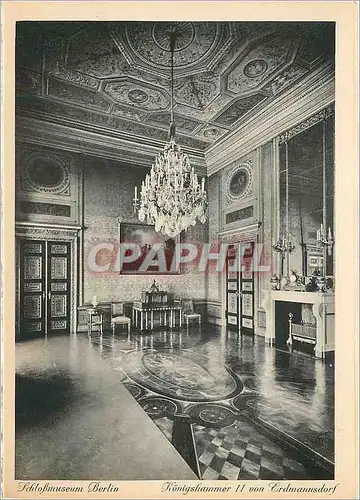 Cartes postales Schlossmuseum Berlin Konigshammer II von Erdmannsdorf