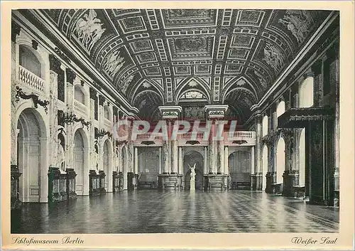 Cartes postales Schlossmuseum Berlin Weisser Saal
