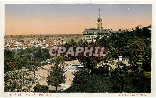 Cartes postales Neustadt an der Haardt Blick auf die Realschule