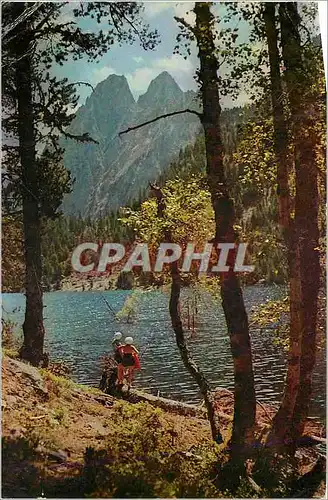 Cartes postales moderne Pirineos Centrales Lac de Saint Maurice et les Encantats