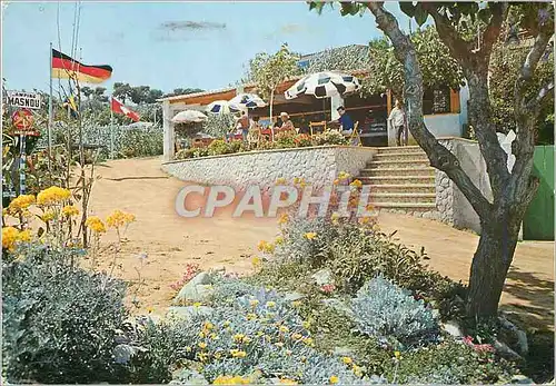 Cartes postales moderne Camping Masnou Vue partielle du camping