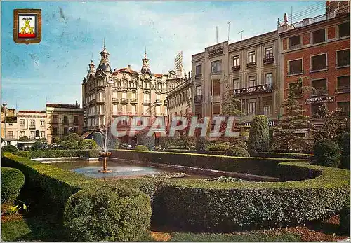 Cartes postales moderne Albacete Lac du Place du Caudillo