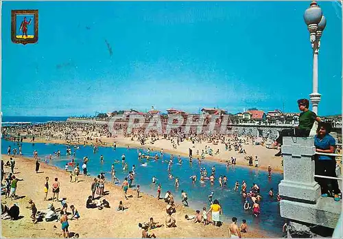 Cartes postales moderne Gijon Plage