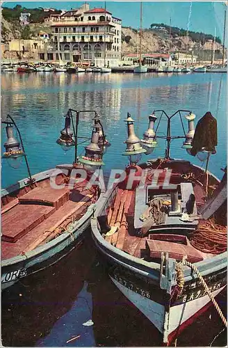 Cartes postales moderne Aruys de Mar Un coin du port Bateaux