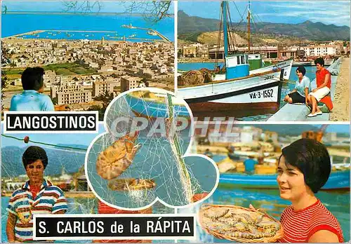 Cartes postales moderne Langostinos S Carlos de la Rapita