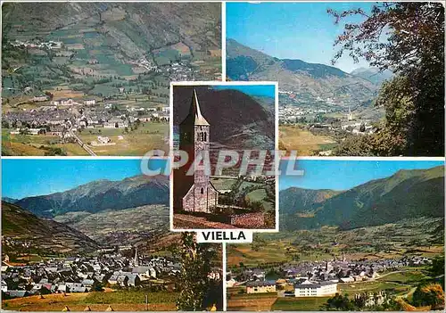 Cartes postales moderne Valle de Aran Pirineos Centrales Viella