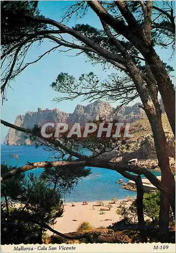 Moderne Karte Mallorca Cala San Vicente
