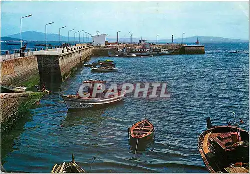 Cartes postales moderne La Puebla del Caraminal la Coruna Puerto Bateaux