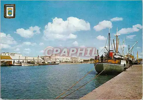 Cartes postales moderne Puerto de Santa Maria Cadiz Vue partielle du port