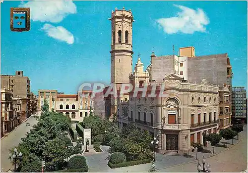 Cartes postales moderne Burriana Place de Espagne