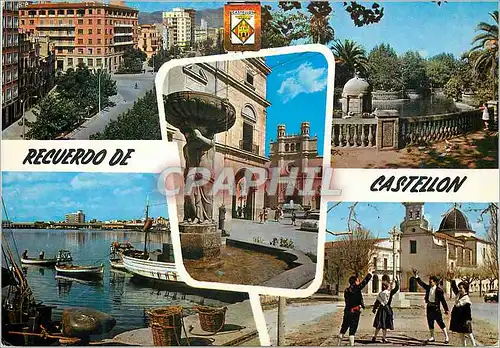 Cartes postales moderne Recuerdo de Castellon