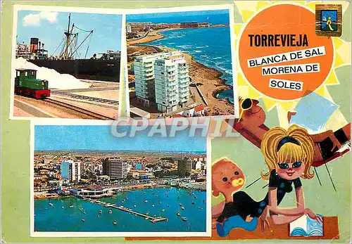 Cartes postales moderne Torrevieja Blanca de Sal Morena de Soles