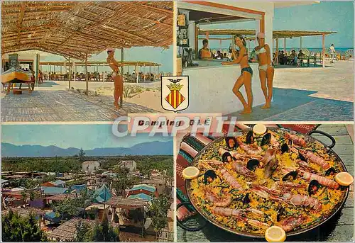 Cartes postales moderne Camping Ole Oliva Valencia