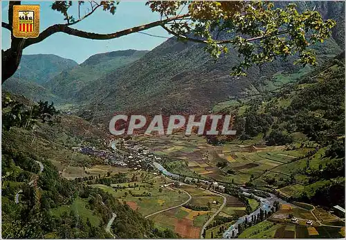 Moderne Karte Vall d'Aran Bossost