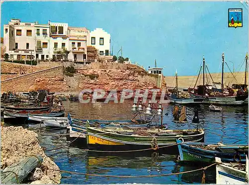 Cartes postales moderne Costa Dorada Tarragona Ametlla de Mar Vue Partielle Bateaux