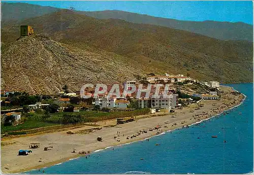 Cartes postales moderne Castell de Ferro Granada Vue generale de la plage