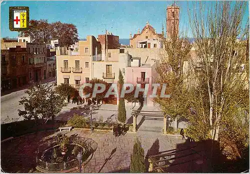 Cartes postales moderne Benicarlo Castellon Place de Generalissime