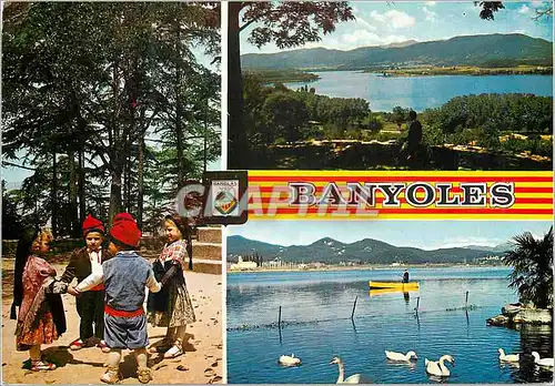 Cartes postales moderne Banyoles Gerona Vista Parciale