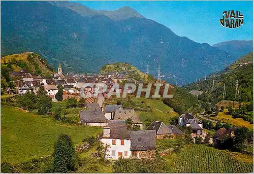 Cartes postales moderne Vall d Aran Les Bordas Vue generale