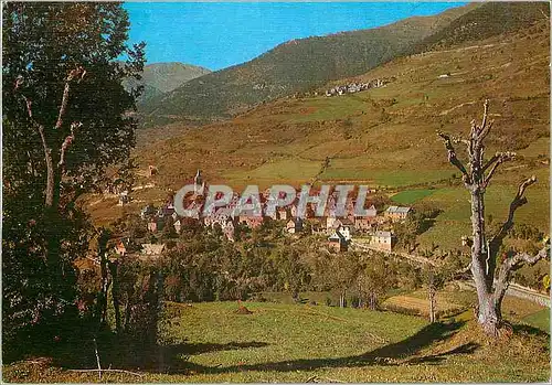 Cartes postales moderne Vall d Aran Pirineo Catalan Villac ai fondo Mont