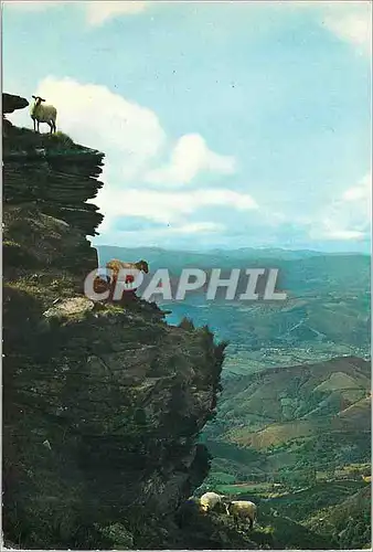 Cartes postales moderne Larun Gain Vues sur les monts de Navarra
