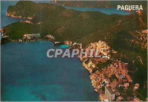 Cartes postales moderne Mallorca Baleares Espana Paguera Cala Fornelis Vista aerea