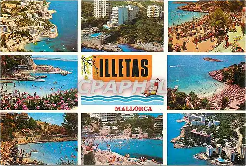 Cartes postales moderne Iletas Mallorca