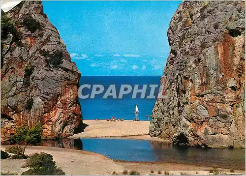 Cartes postales moderne Mallorca Desembocadura y playa del Torrente de Pareis