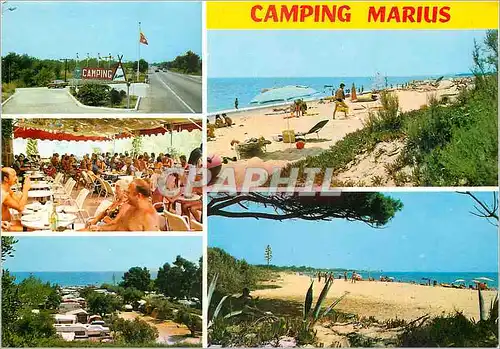 Cartes postales moderne Costa Dorada Tarragona Montroig Camping Marius