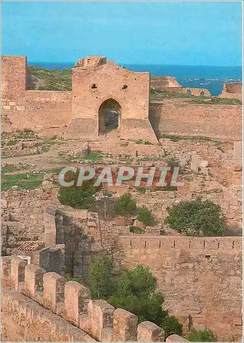 Cartes postales moderne Sagunto (Valencia) Chateau forum et Porte Al Menara