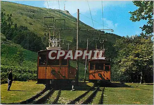 Cartes postales moderne Larun-Gain alt 905 mts Croisemments des funiculaires a trois Fontaines