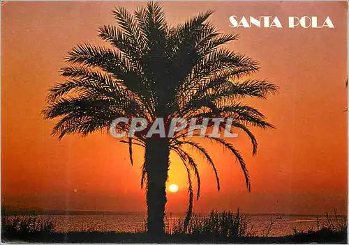 Cartes postales moderne Santa Pola (Alicante) Splendide aube