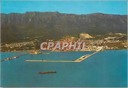 Moderne Karte San Carlos de la rapita (Tarragona) Vista general aerea