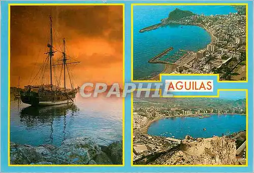 Cartes postales moderne Aguilas (Murcia) vista diversas