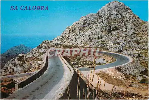 Cartes postales moderne Carretera sa calobra El Nudo la Corbata Mallorca