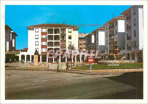 Moderne Karte Medina de poma (burgos) Vista partia de la plaza beun conde de Aro (Plaza Somovilla)