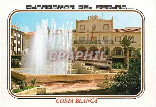 Cartes postales moderne Costa Blanca Guardamar del Segura (Alicante Hotel de Ville Place du Castillo