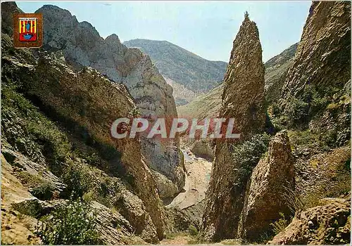 Moderne Karte Pirineu Catala (Lleida) Vall Ribagorcana Pont de Suert Defile d'Escales