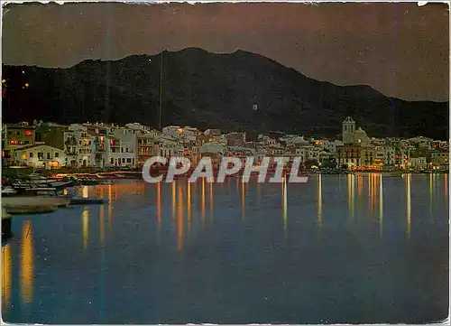 Cartes postales moderne Costa Brava Port de la Selva Victa nocturna