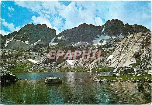 Moderne Karte Pirineo frances region marcadau-wallon lago de cambales y macizo de araillous