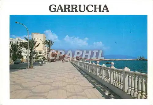 Moderne Karte Garrucha (almeria) paseo Maritimo