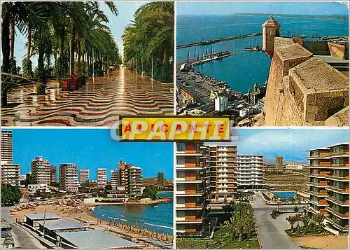 Cartes postales moderne Alicante