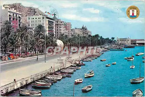 Cartes postales moderne Alicante  promenade maritime