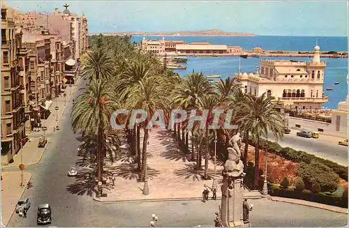 Cartes postales moderne Alicante  esplanade d'espagne