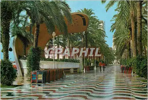 Cartes postales moderne Alicante  esplanade d'espagne