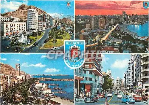 Cartes postales moderne Alicante